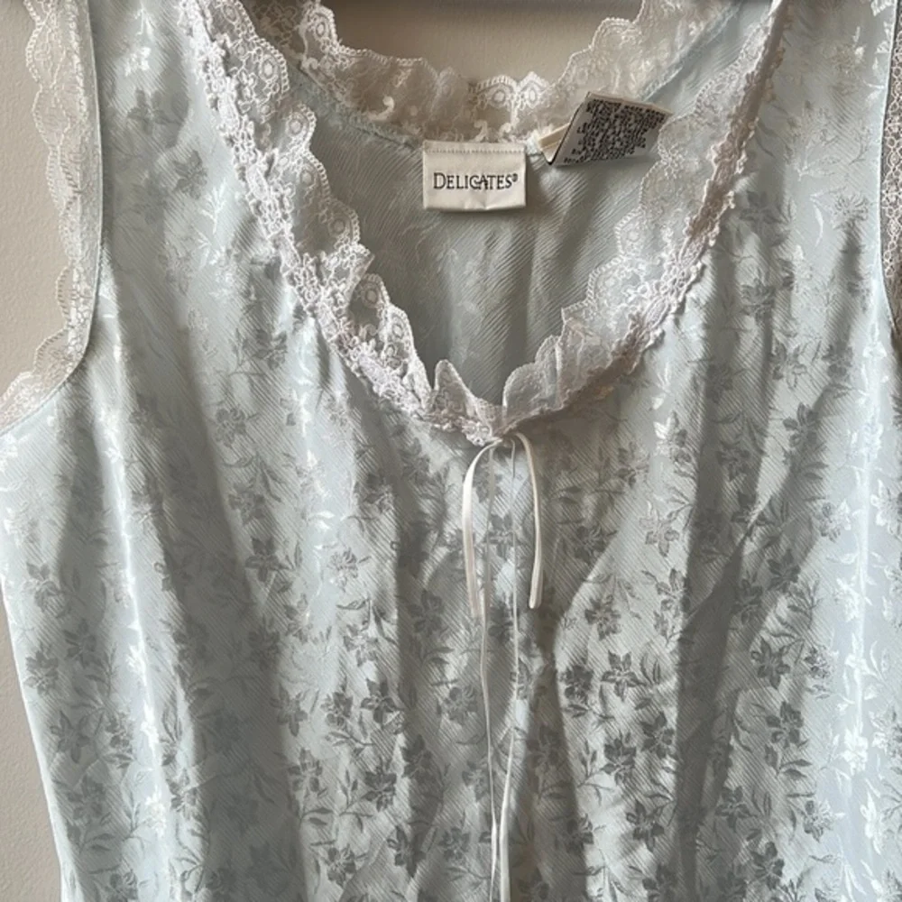 Vintage Baby Blue Long Nightie